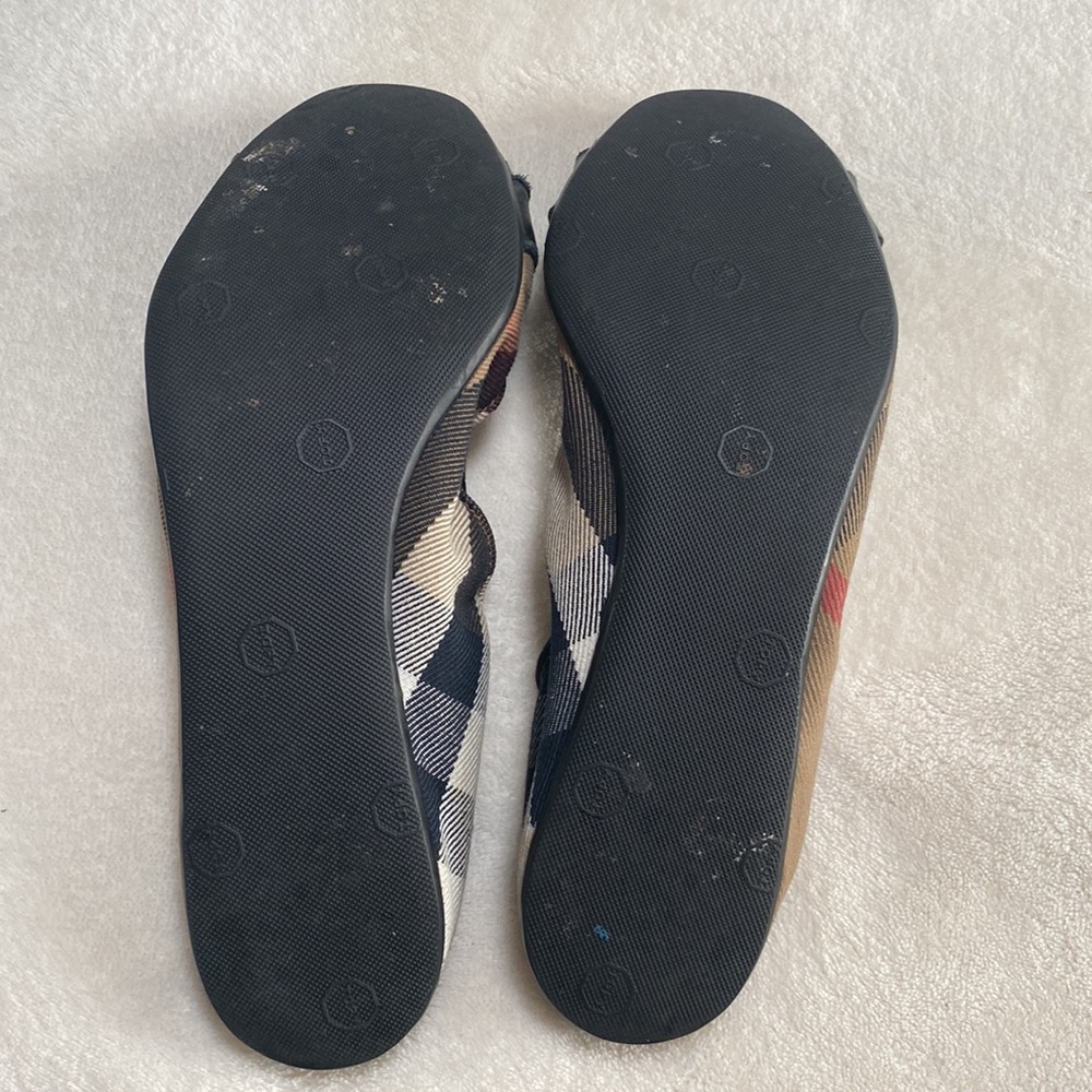 COPY - Burberry plaid print ballet flats - Picture 6 of 6